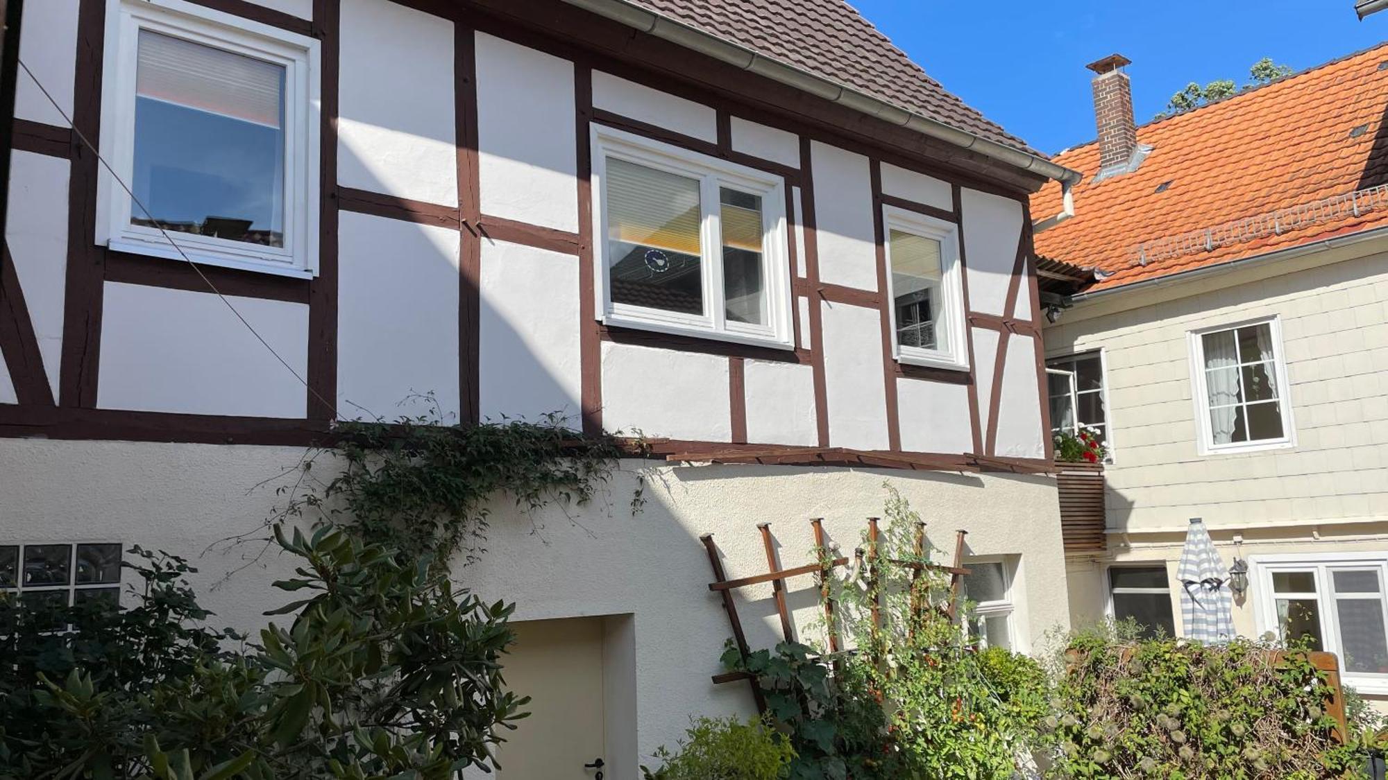 Ferienwohnung Am Schmetterlingssteig Trendelburg Exterior foto